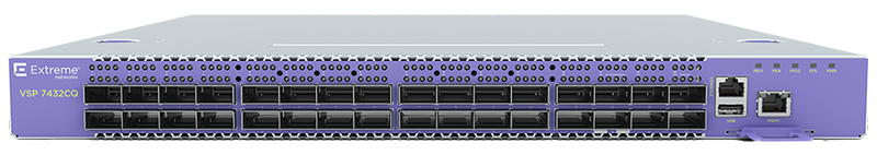 VSP 7400 32-port 100 Gbps QSFP Switch