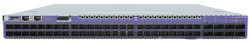 VSP 7400 48-port 1/10/25Gbps SFP and 8-port 100 Gbps QSFP Switch