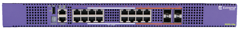 X620 16-port PoE+ Switch