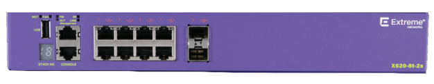X620 8-port Switch with 2-port SFP+